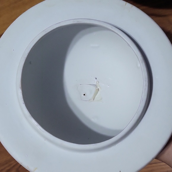 Large China Trader stoneware vase with lid home decor floral pastels vintage - Picture 6 of 8